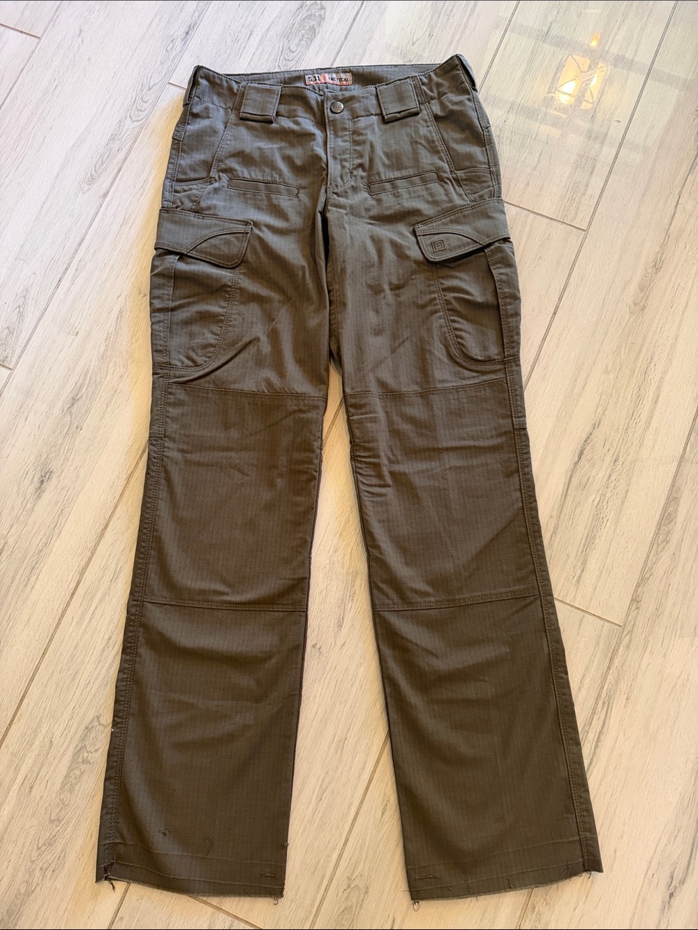 5.11 Tactical Brown Cargo Pants with Flap Pockets